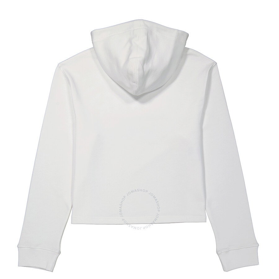 Moschino Ladies Fantasy Print White Logo Cotton Cotton Sweatshirt - 2
