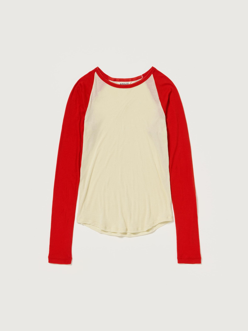 SUPER HIGH GAUGE SHEER RIB RAGLAN P/O 1