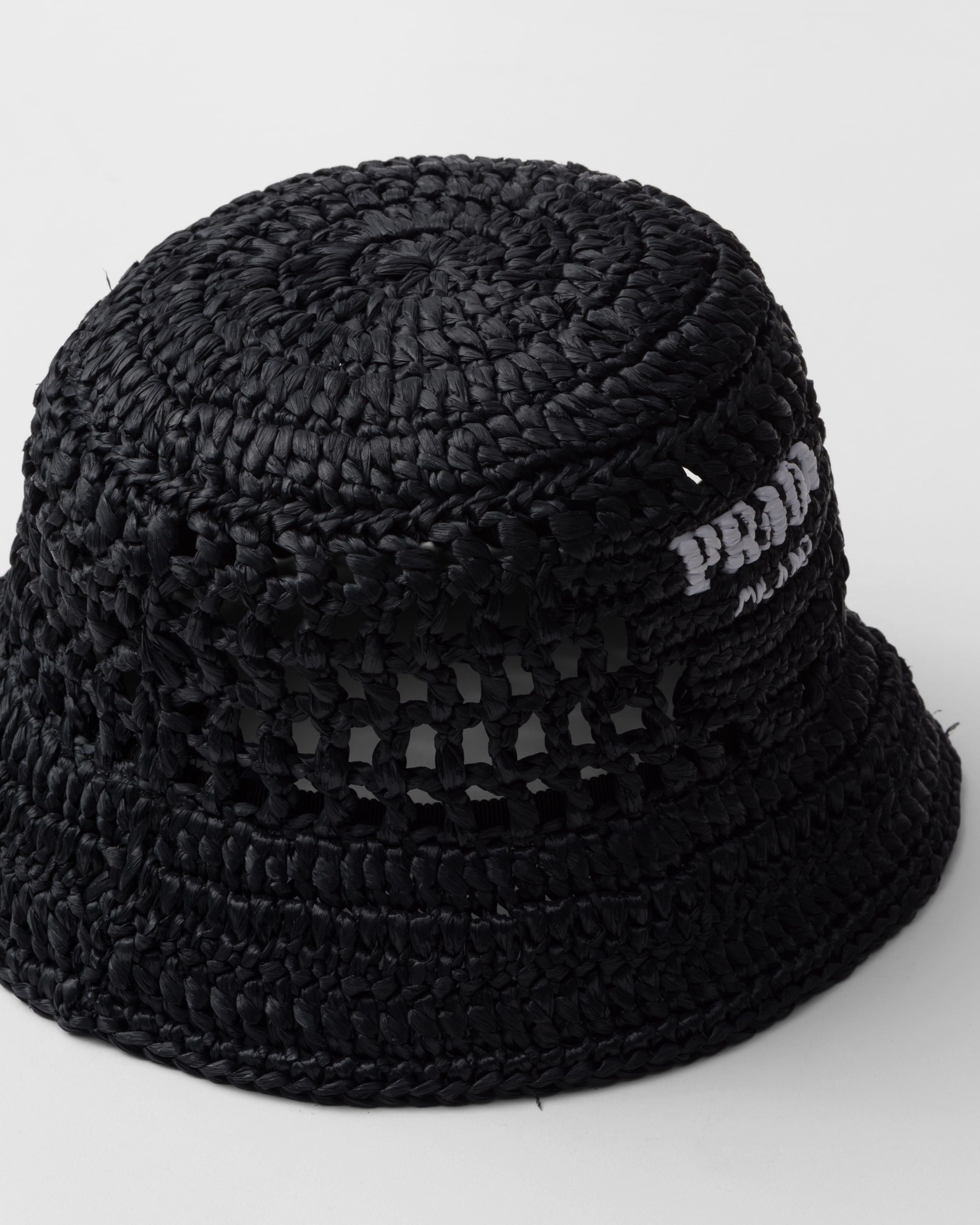 Woven fabric bucket hat - 2