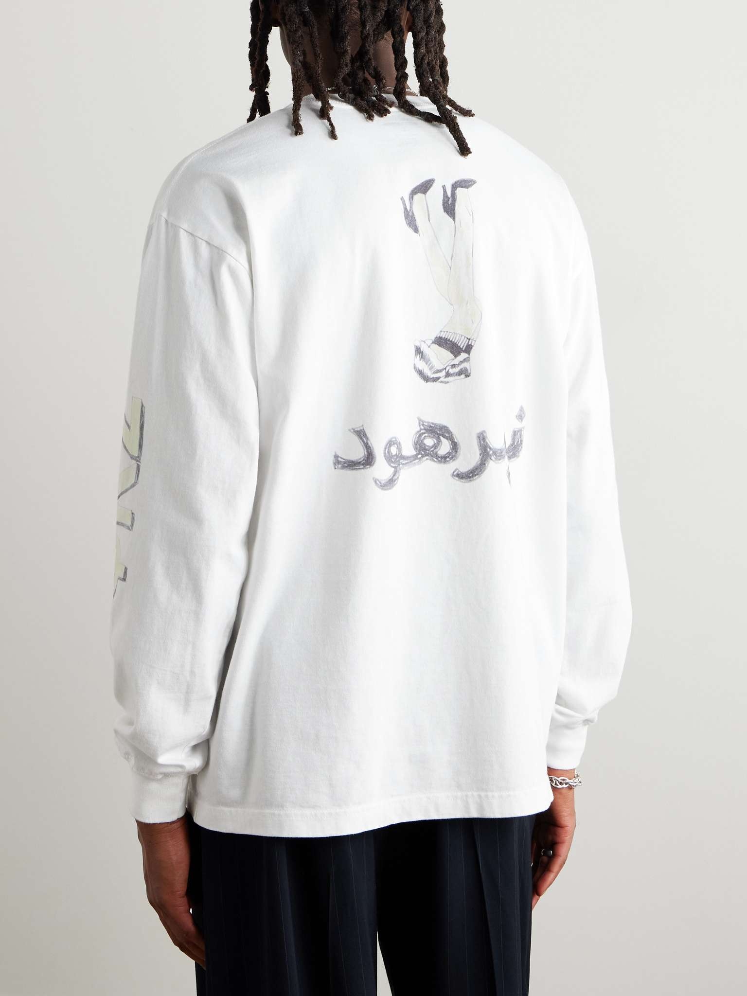 Printed Cotton-Jersey T-Shirt - 3