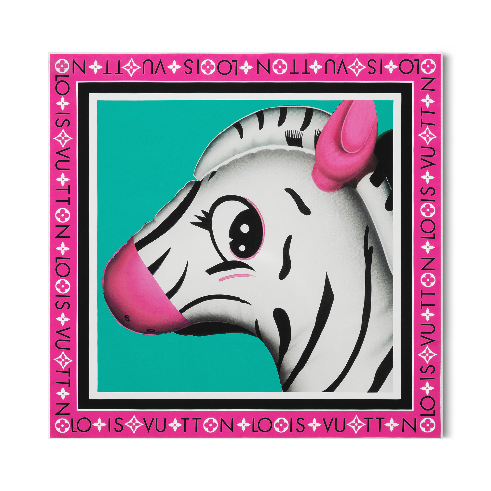 Animogram Zebra Square 90 - 1