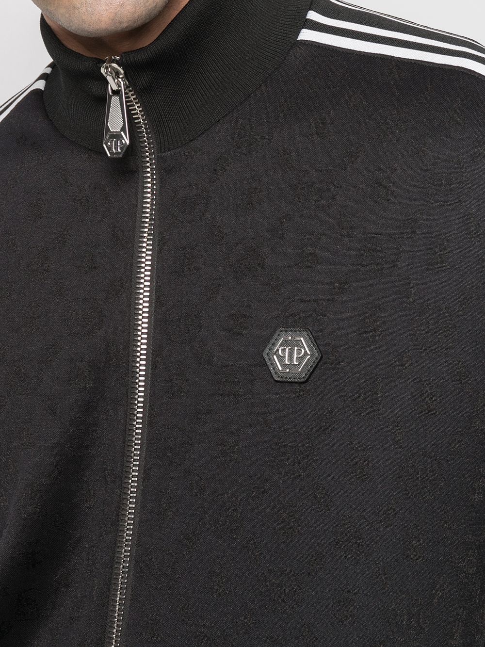 jacquard monogram-print tracksuit - 5