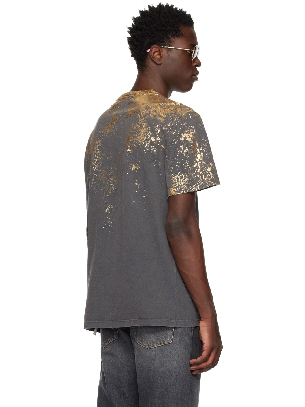 Gray 'Golden University' T-Shirt - 3