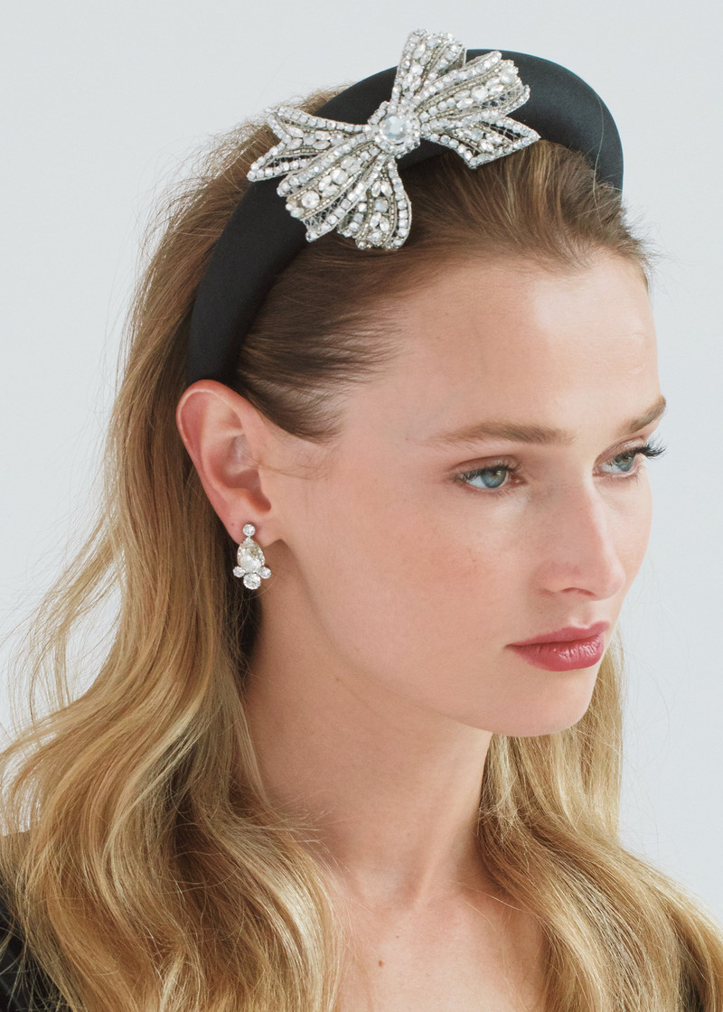 Jennifer Behr Gracelyn Bow Headband outlook