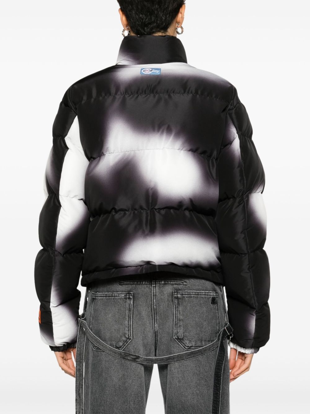 Ex-Ray Blur puffer jacket - 4