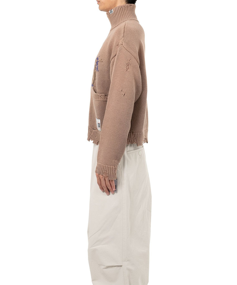 Horse Jacquard Knit Cardigan 10