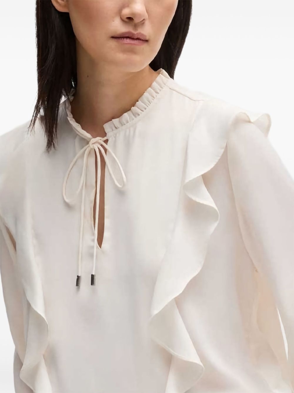 ruffle-detail blouse - 5