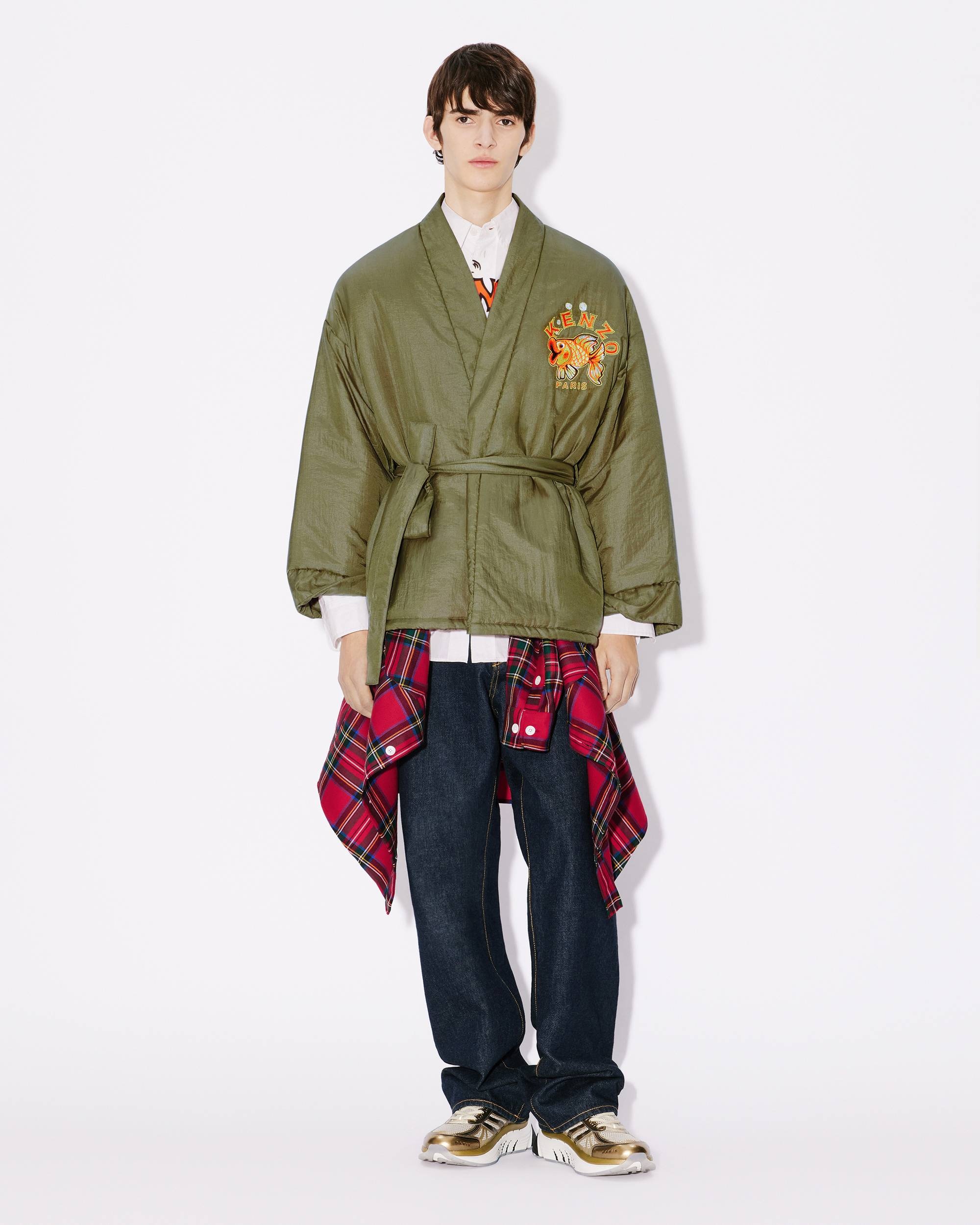 KENZO 'KENZO Kingyo' embroidered kimono | kenzo | REVERSIBLE