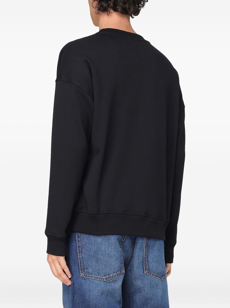 Diesel logo-embroidered sweatshirt outlook