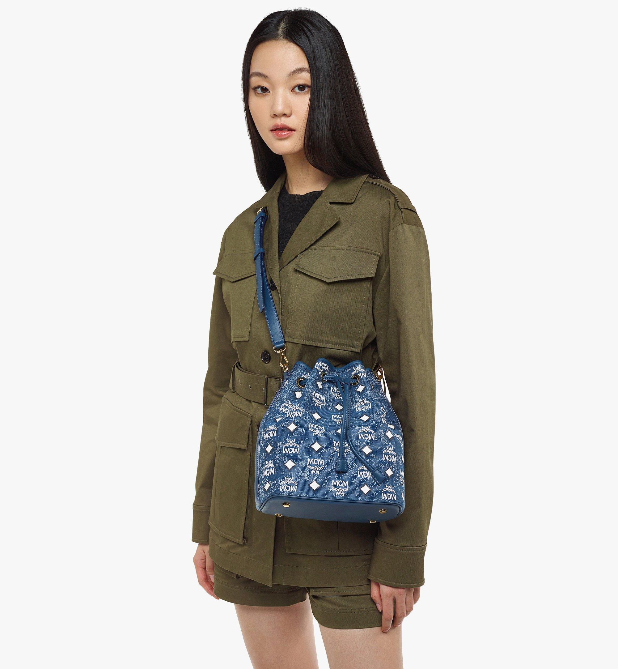 Dessau Drawstring in Vintage Denim Jacquard - 6