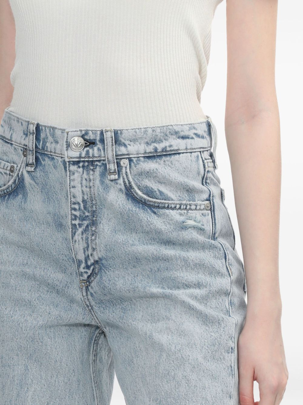 Shea knee-rip jeans - 5