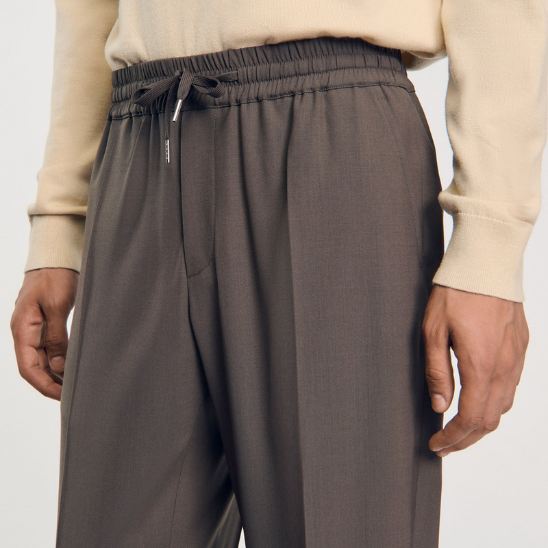 ELASTICATED WAIST TROUSERS 4
