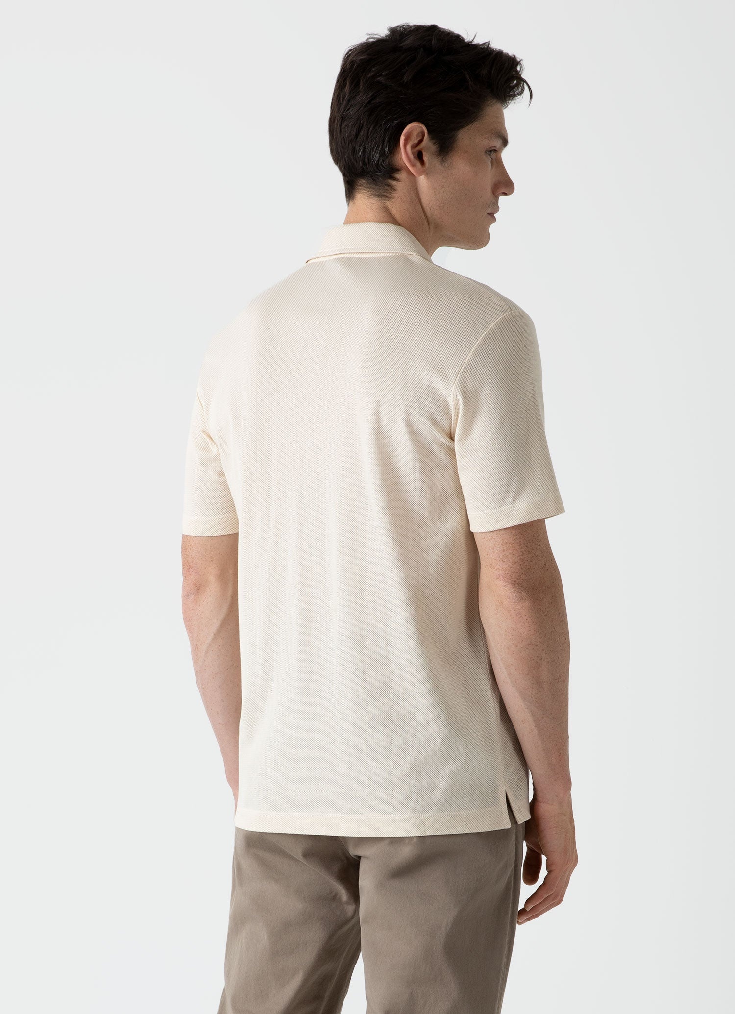 Sunspel x MR PORTER Mesh Knit Short Sleeve Shirt - 4