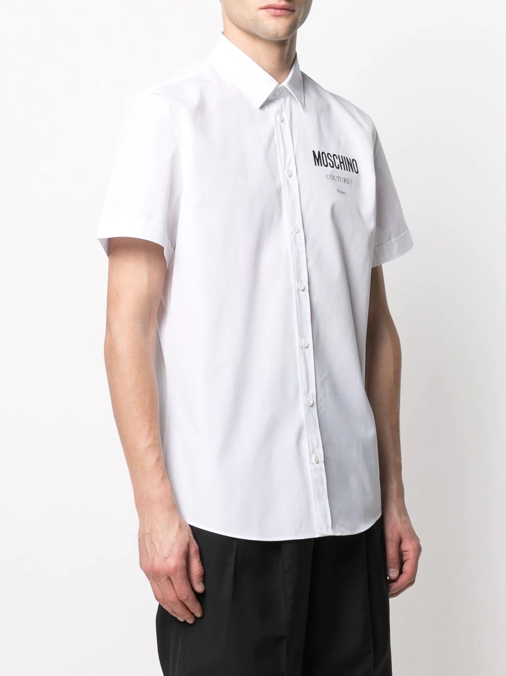 logo-print short-sleeve shirt - 3