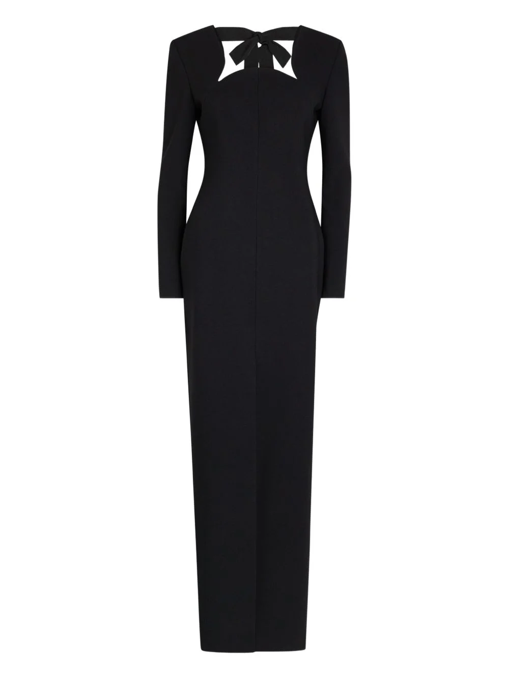 Zari bow-detail dress - 1