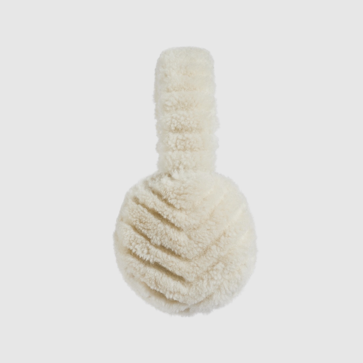 Shearling ear muffs with Double G - 2