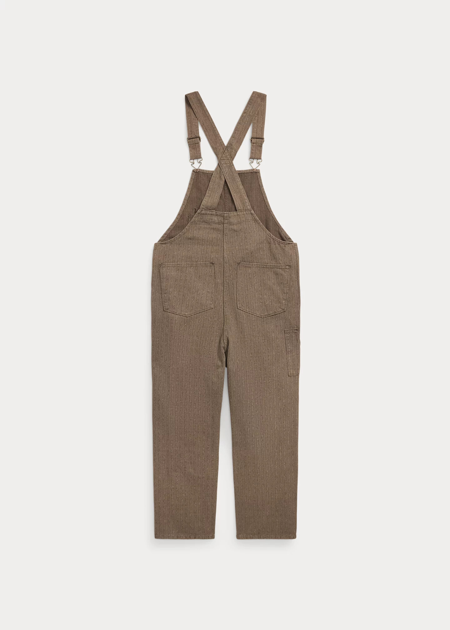 Striped Jaspé Herringbone Overall - 2