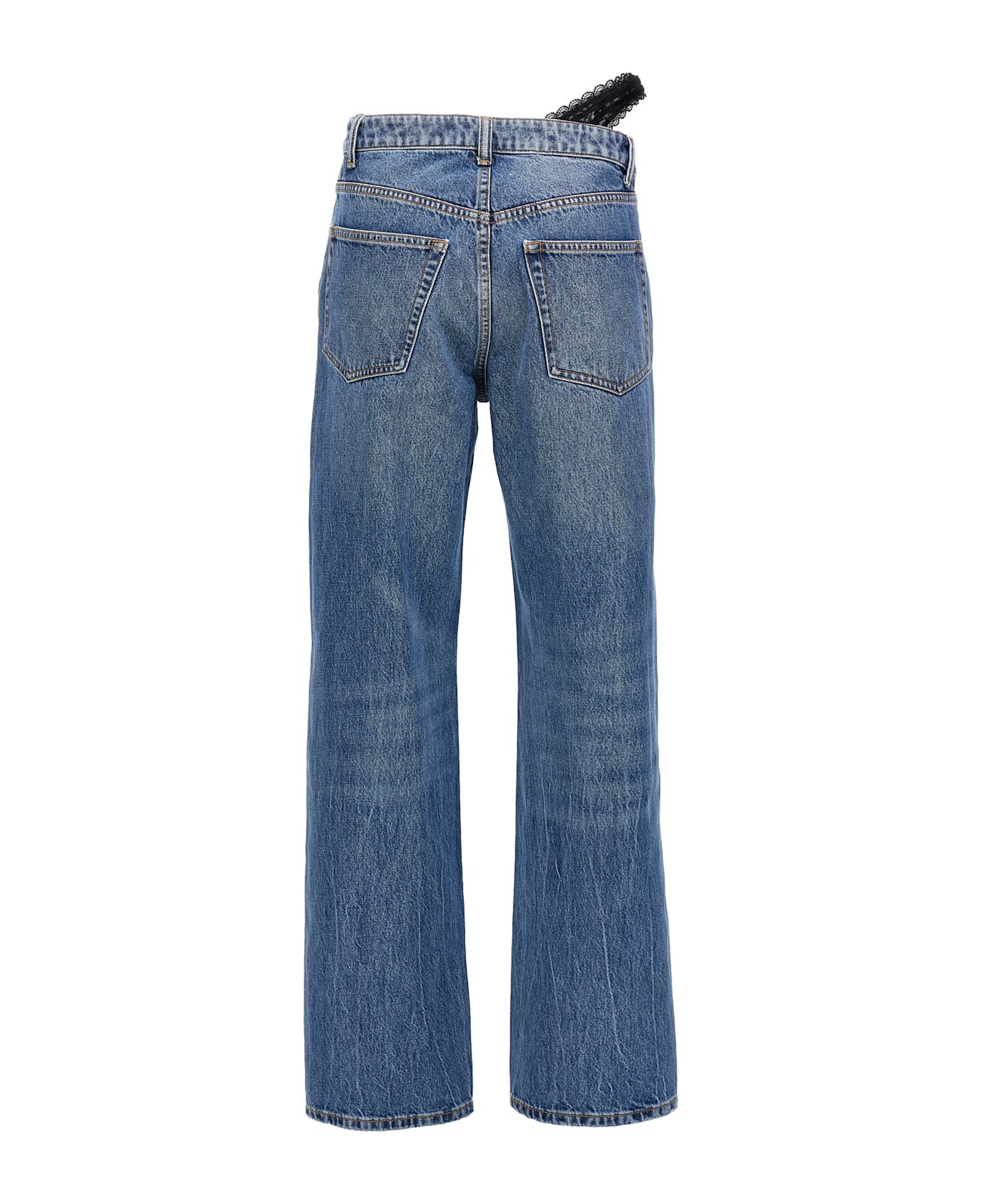 'dip Side Lace Undie' Jeans - 2