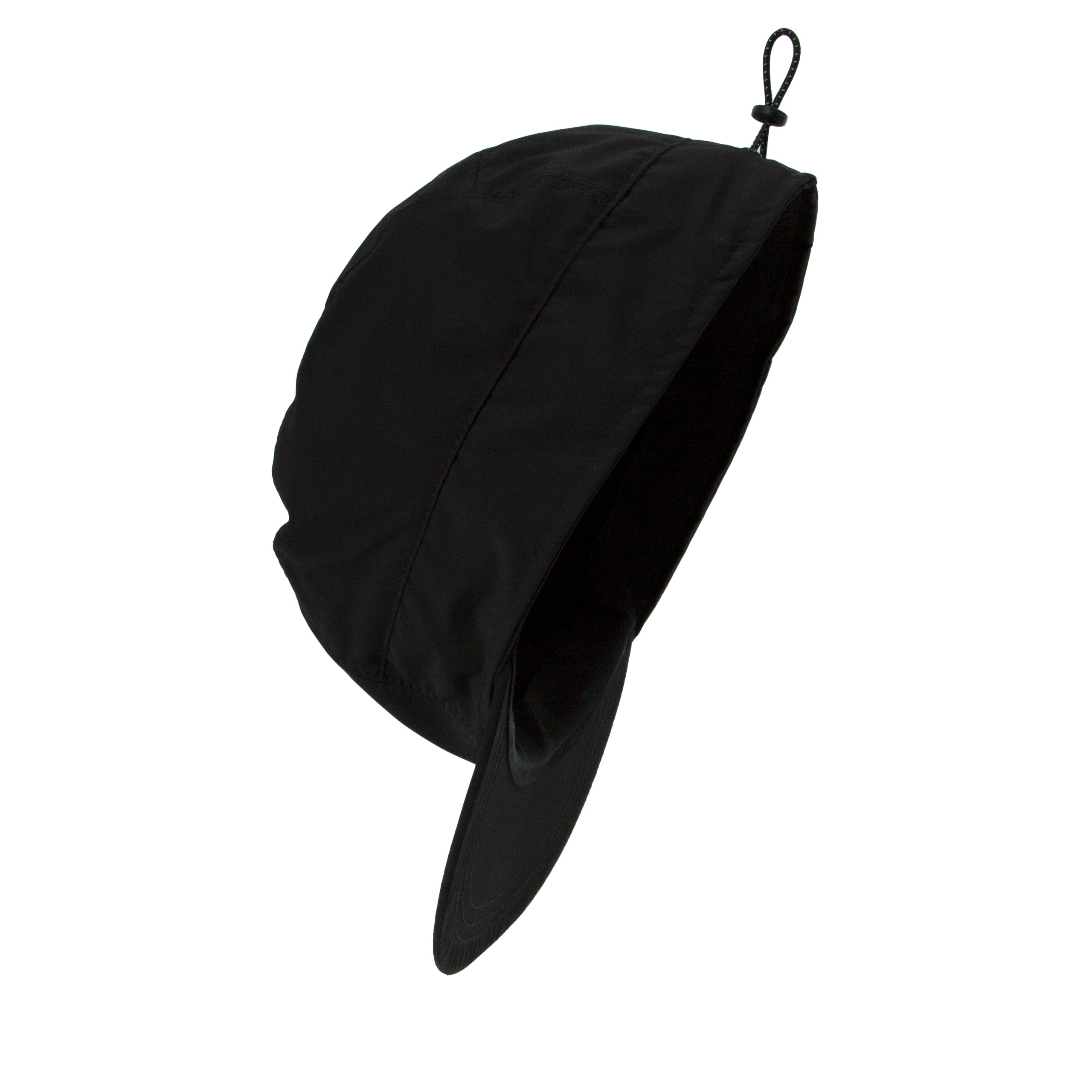 BLACK VEILED CAP - 6
