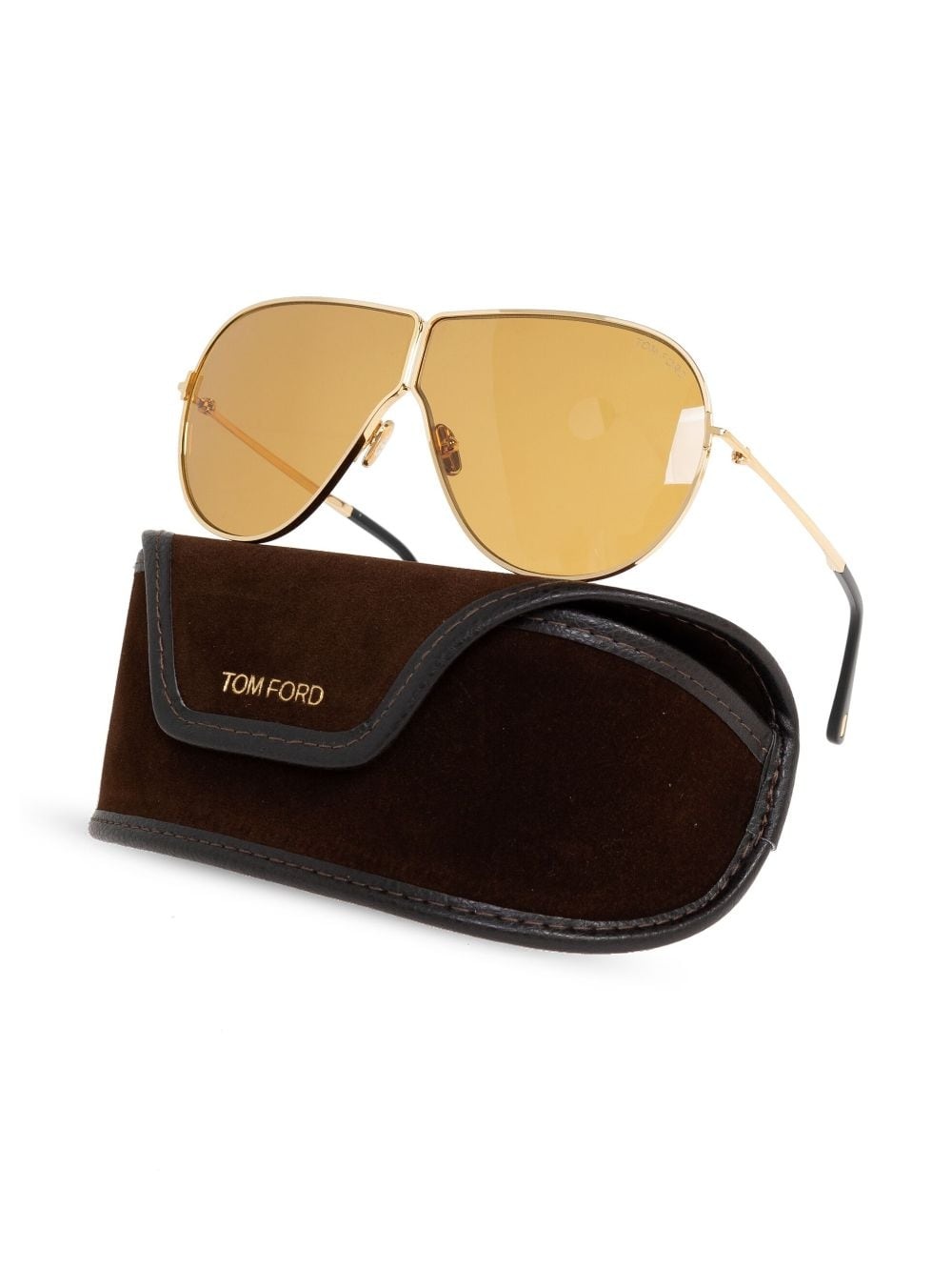 pilot-frame sunglasses - 3