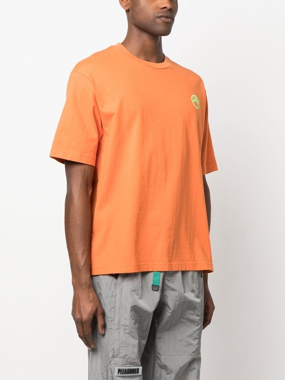 logo-print crew-neck T-shirt - 3