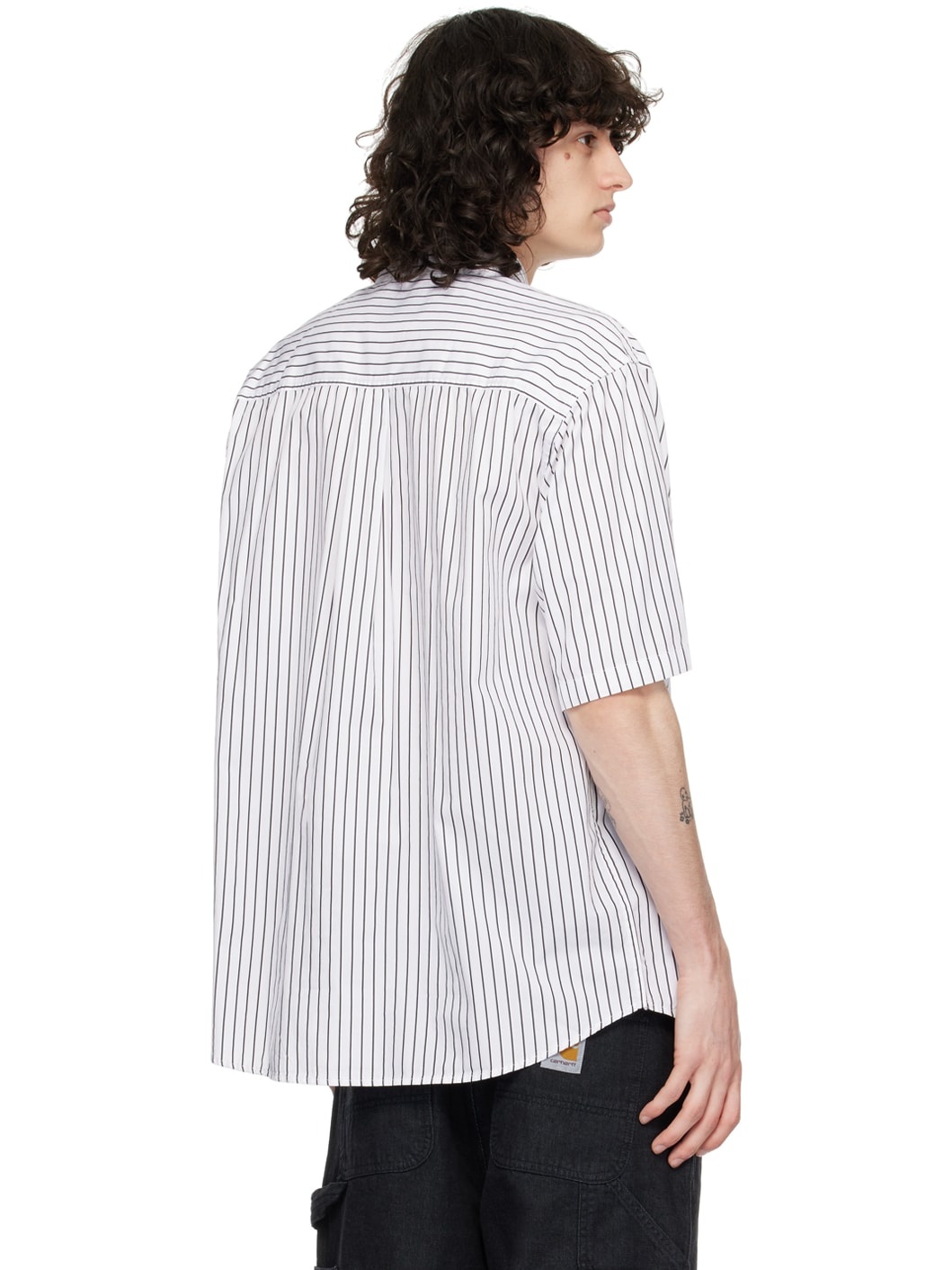 White & Black Linus Shirt - 3