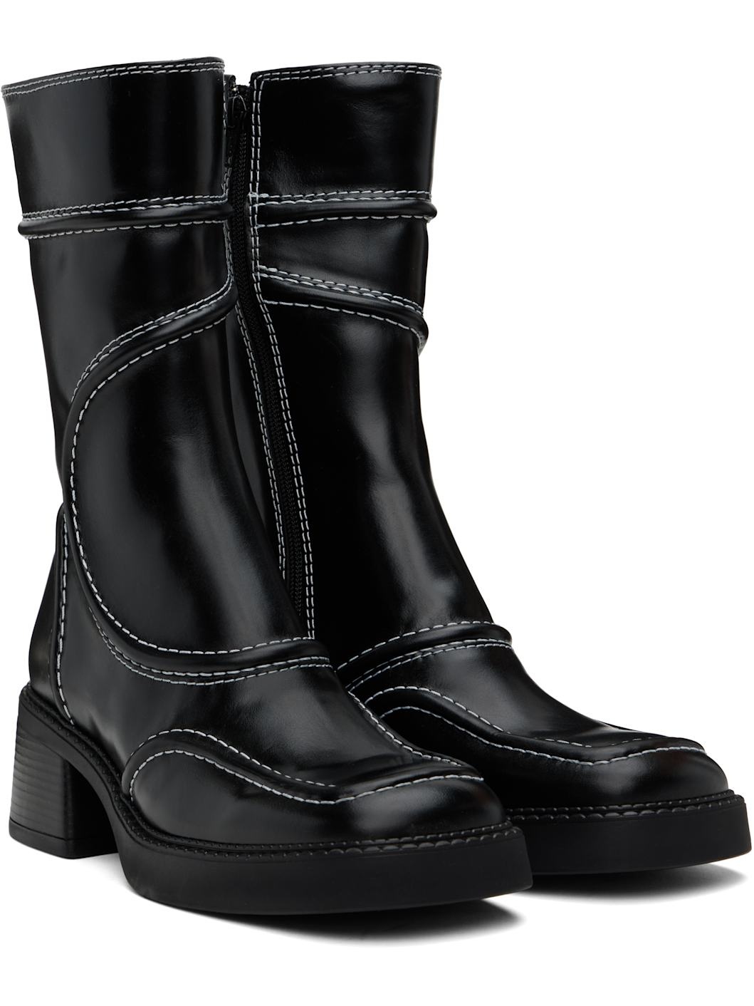 Black Malene Boots - 5