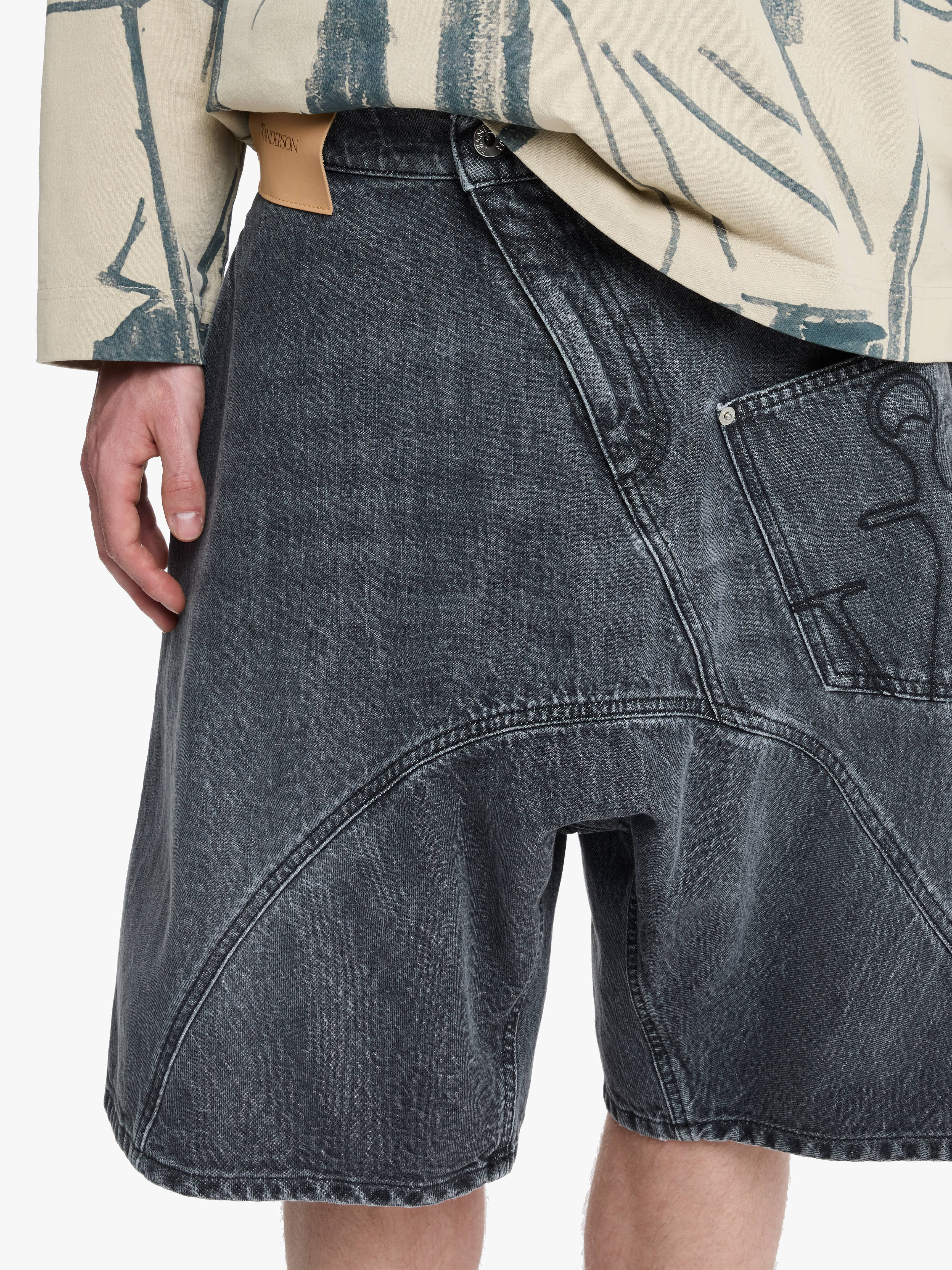 TWISTED WORKWEAR SHORTS - 4