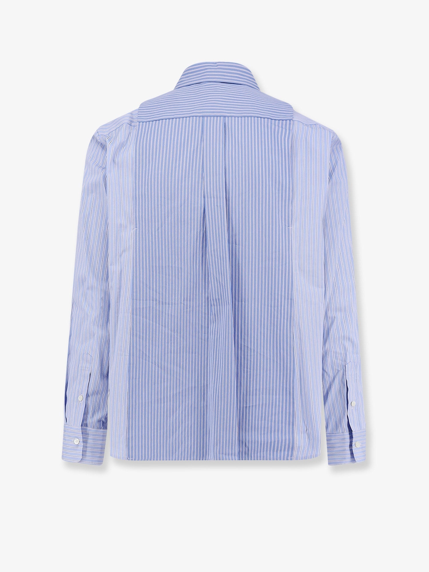 Sacai Striped Cotton Popeline Shirt - 2