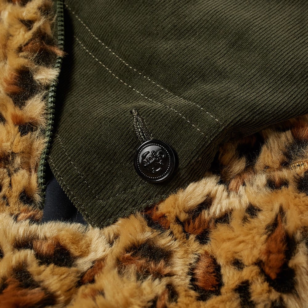 Sacai Leopard Fleece Blouson - 3