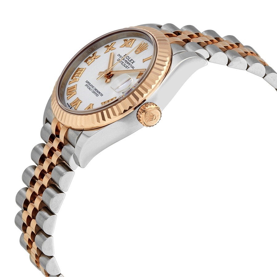 Rolex Datejust 31 White Dial Automatic Ladies Steel and 18kt Everose Gold Jubilee Watch 278271AURDJ - 2