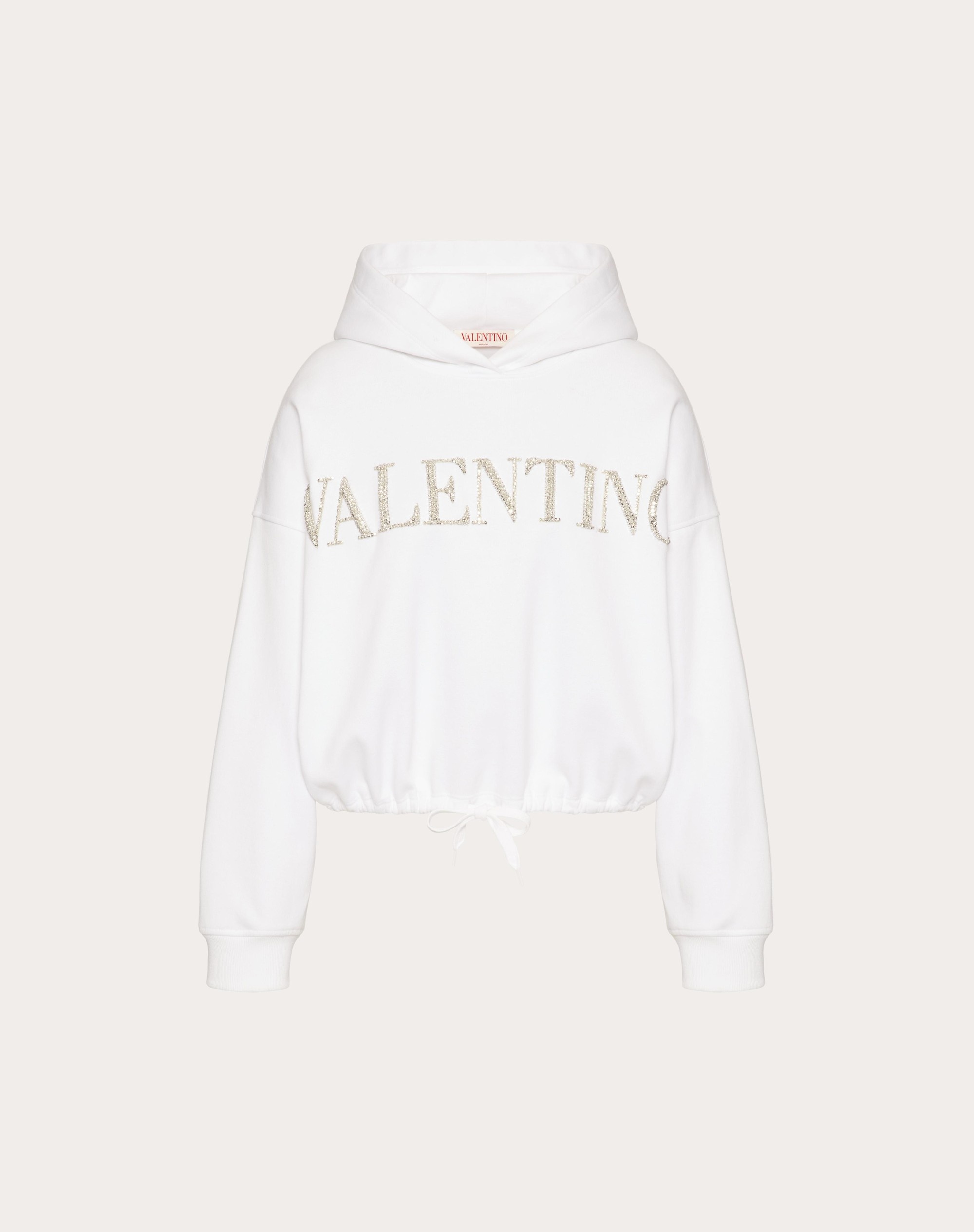 EMBROIDERED JERSEY SWEATSHIRT - 1