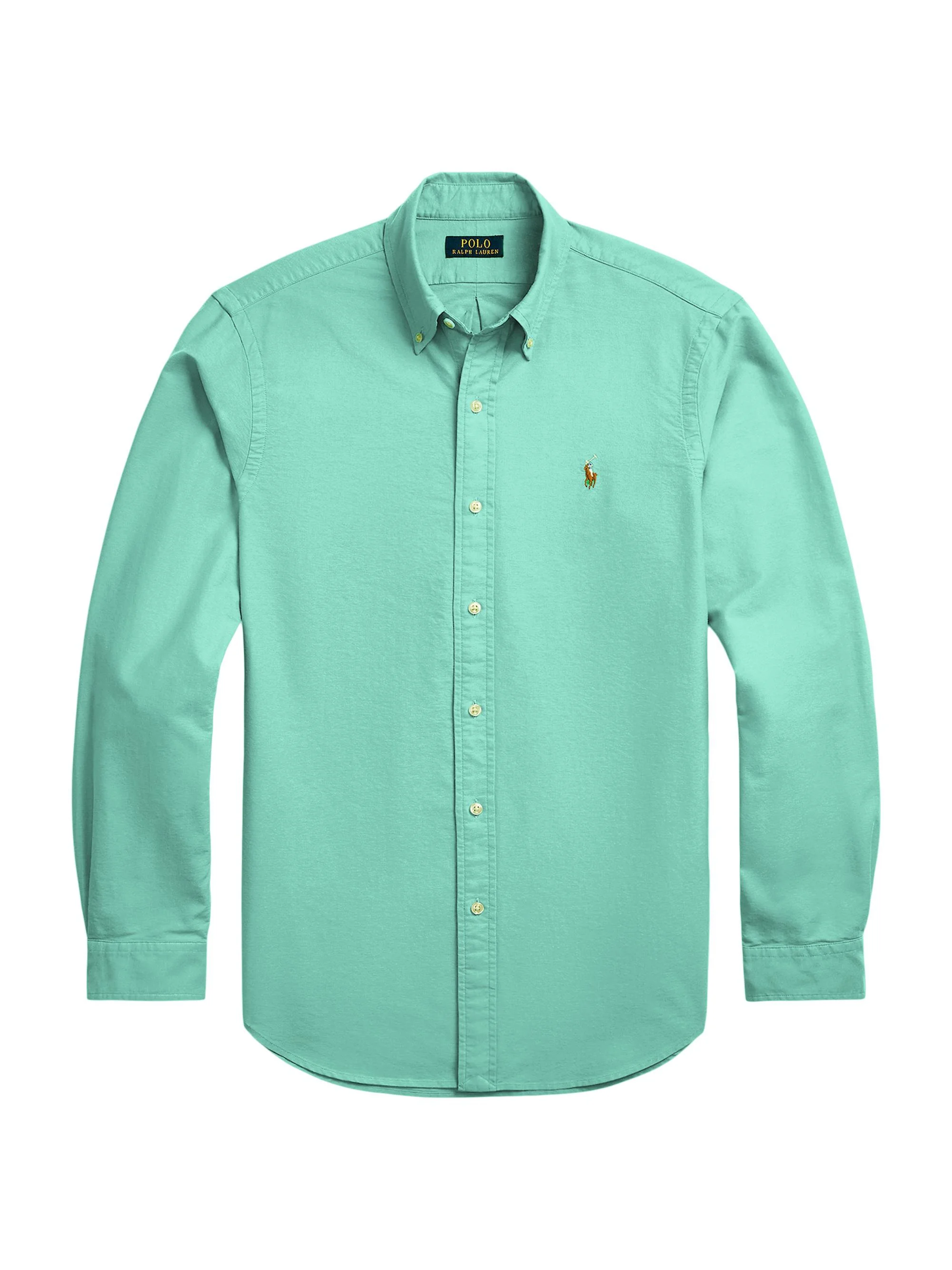 Men's Oxford Cotton Shirt - Summer Emerald - 1