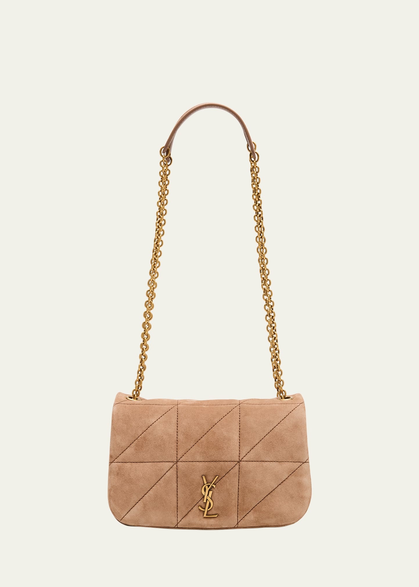 ショルダーバッグ・ポシェット Saint Laurent Mini Jamie 4.3 Suede Shoulder Bag Saint Laurent Jamie 4.3 Mini YSL Chain Shoulder Bag in