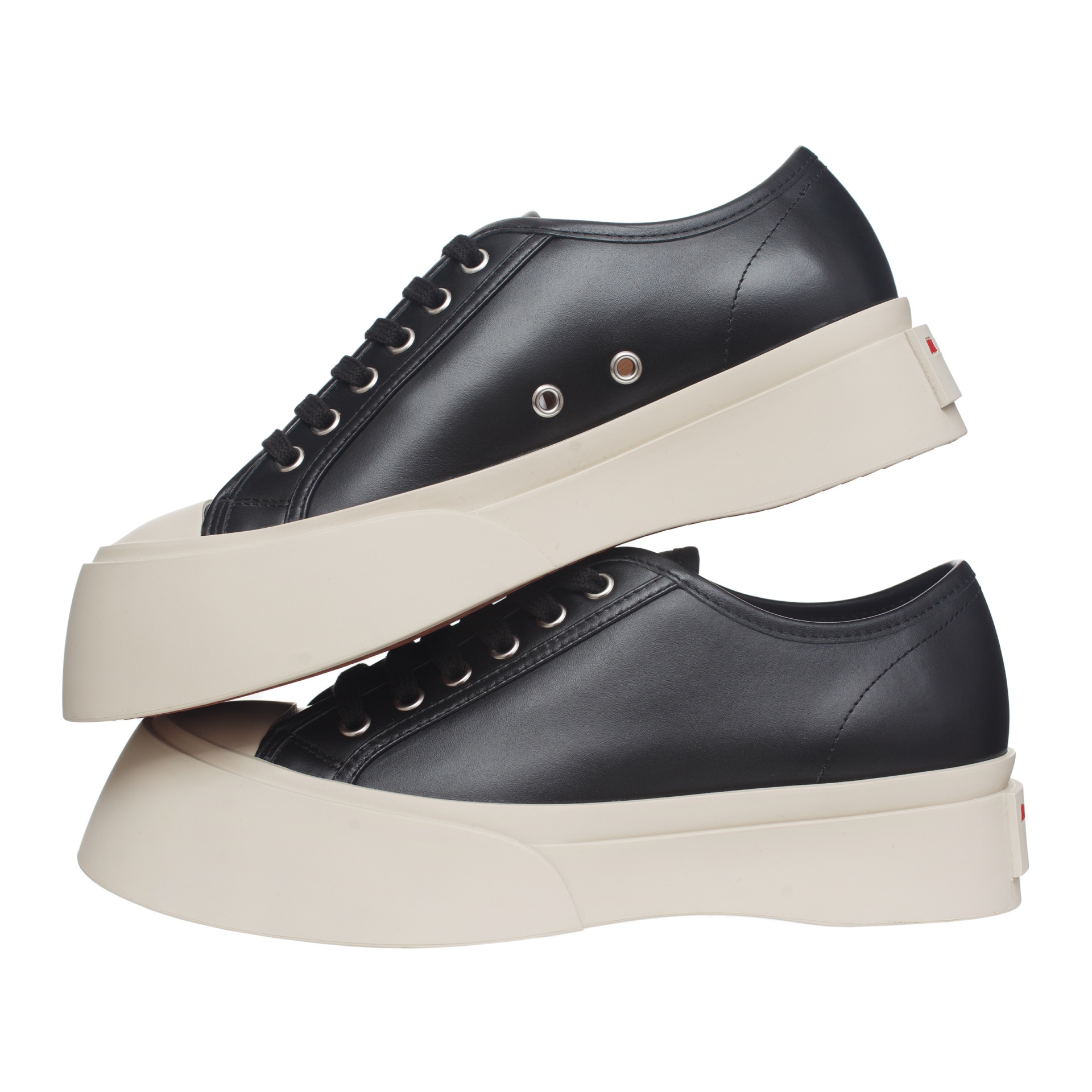 LEATHER PABLO SNEAKERS - 1