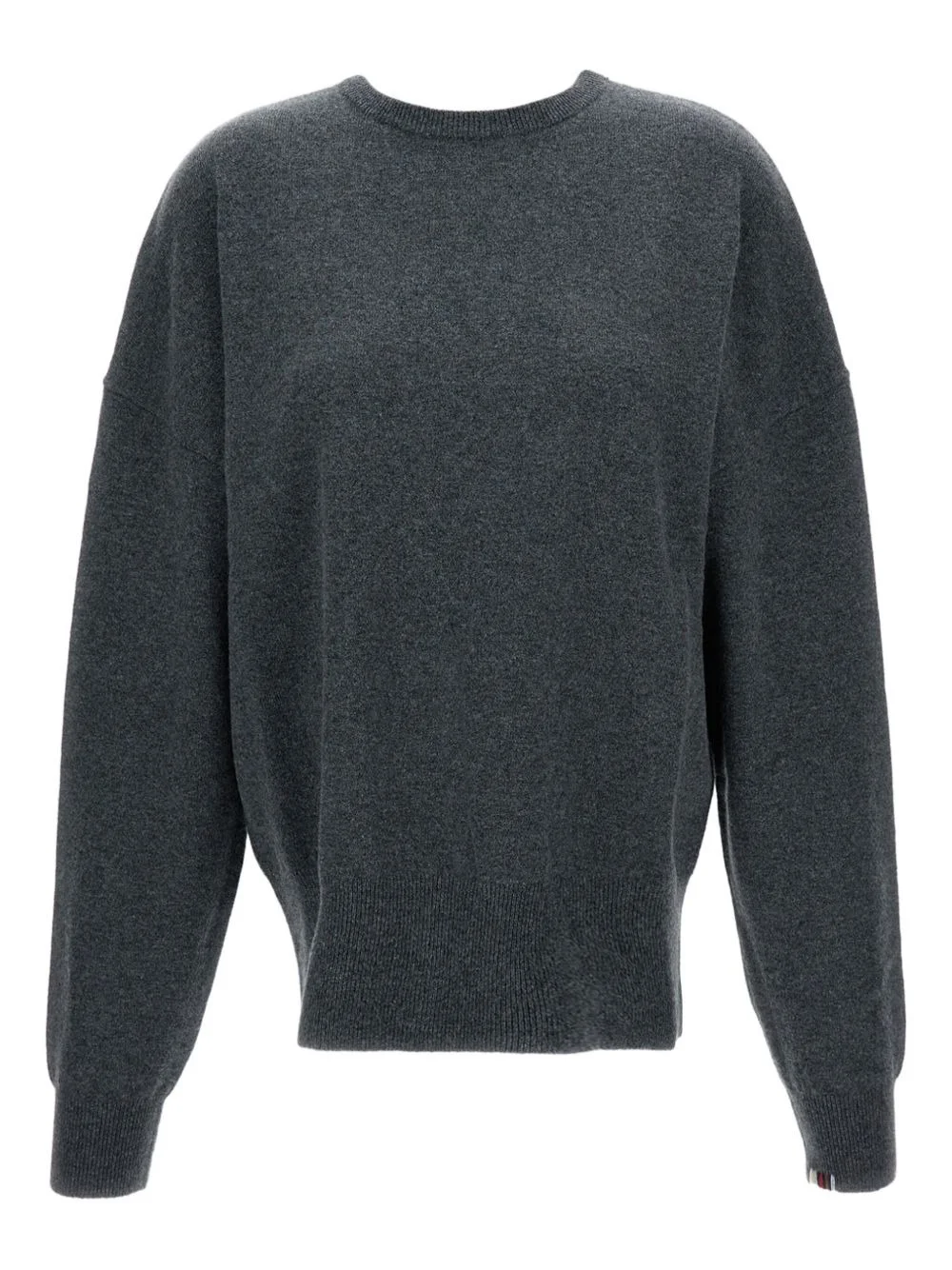 crew-neck long-sleeves sweater - 1