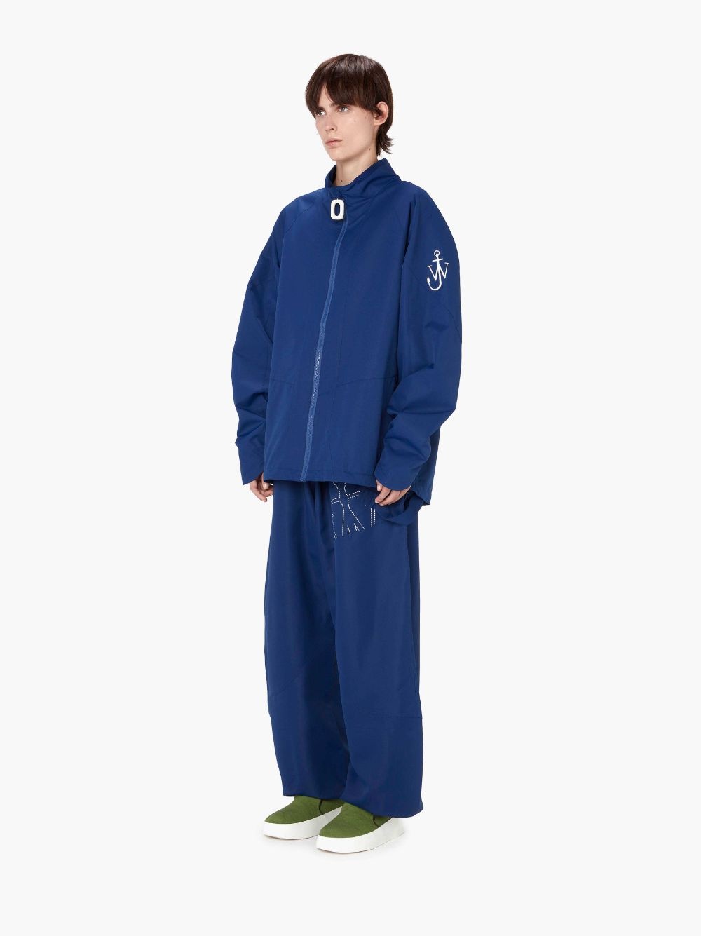 ZIP FRONT TRACK JACKET - 4