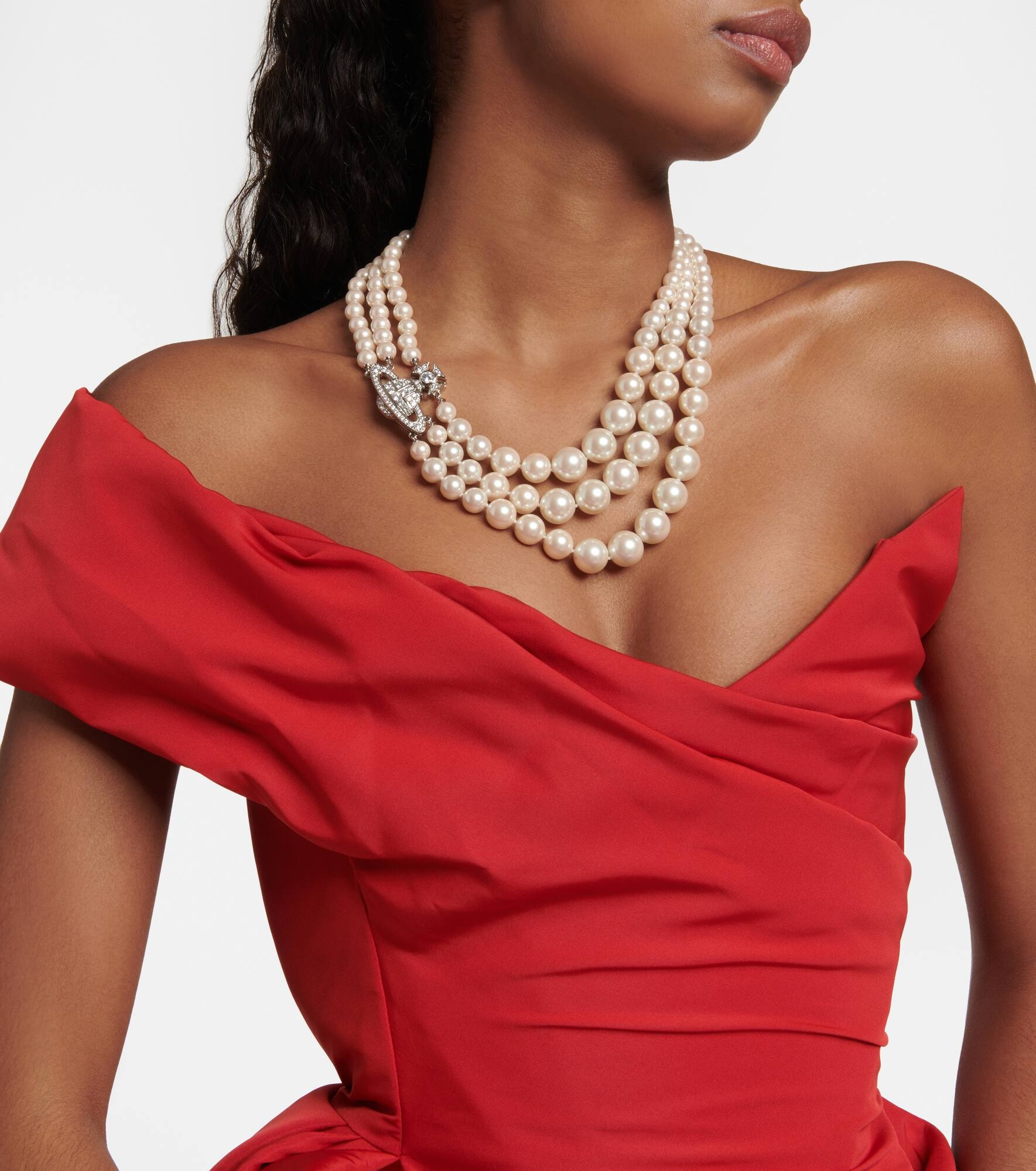 Graziella embellished necklace - 3