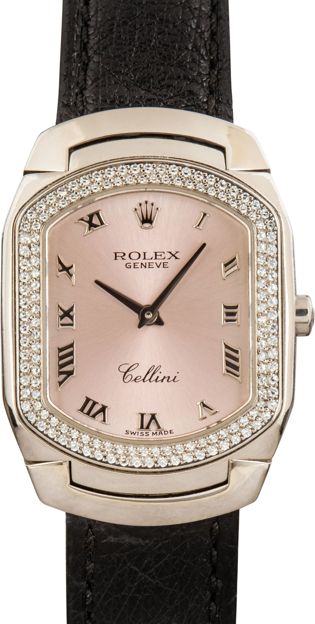 Ladies Rolex Cellini 6691 Pink Dial - 1