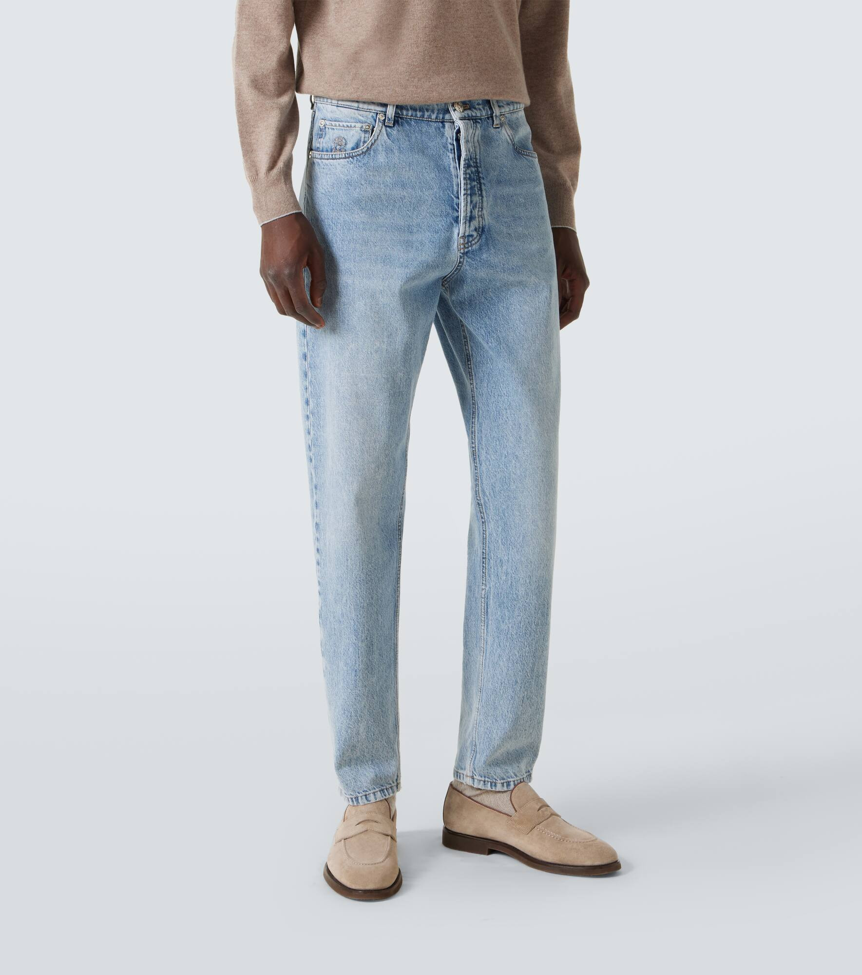 Mid-rise slim jeans - 3