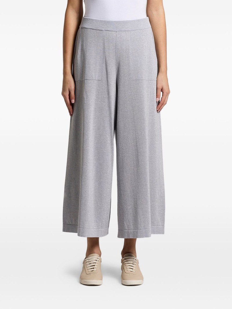 wide-leg cropped trousers 1