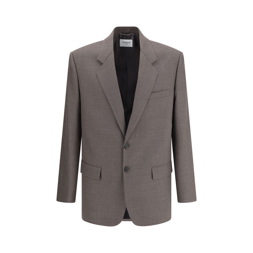 Wool Blazer Jacket - 1
