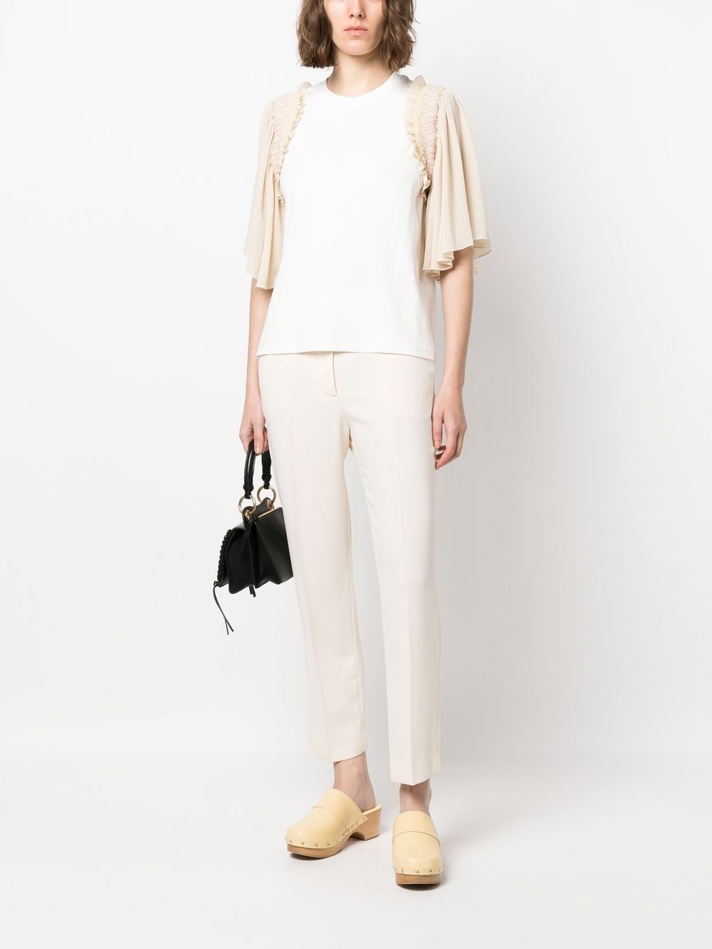 tailored tapered-leg trousers - 2