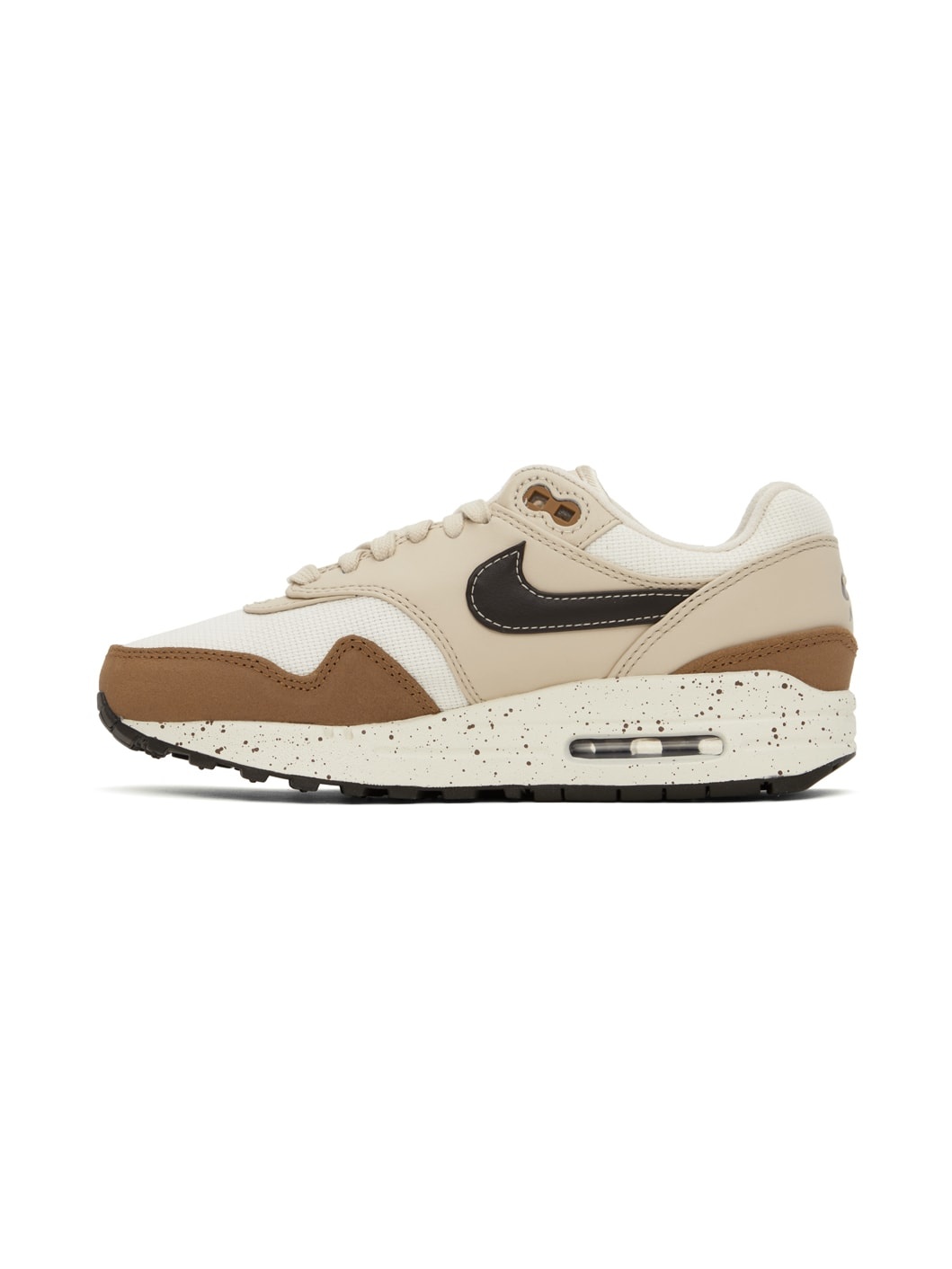 White & Brown Air Max 1 '87 Sneakers - 3