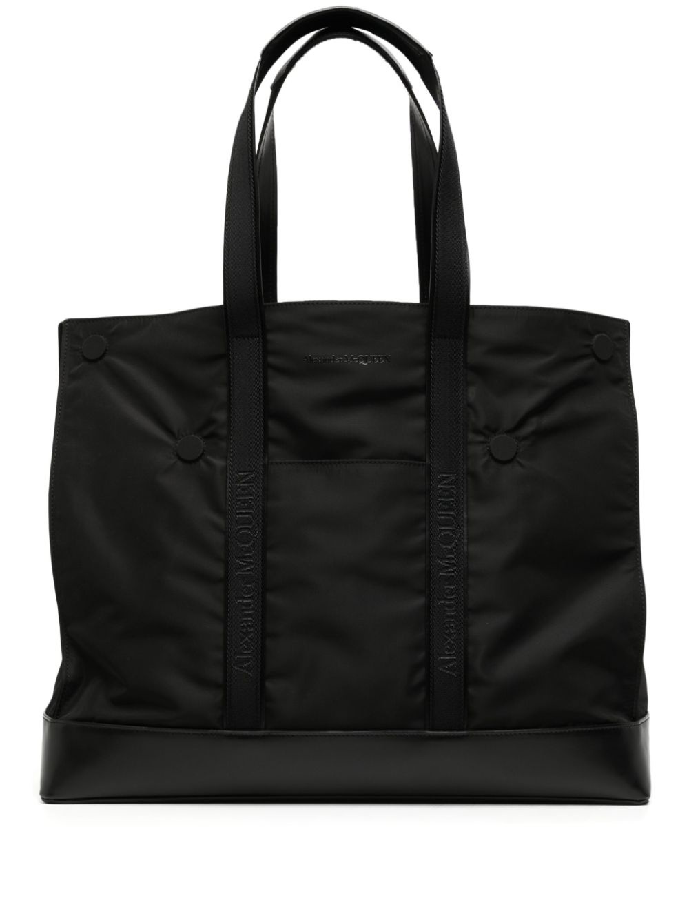 debossed-logo tote bag - 1