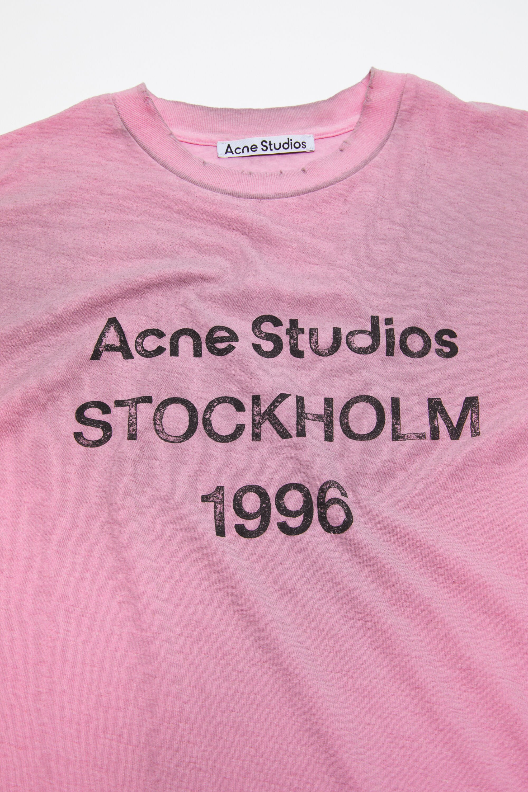 Logo t-shirt - Relaxed fit - Cotton candy pink - 5