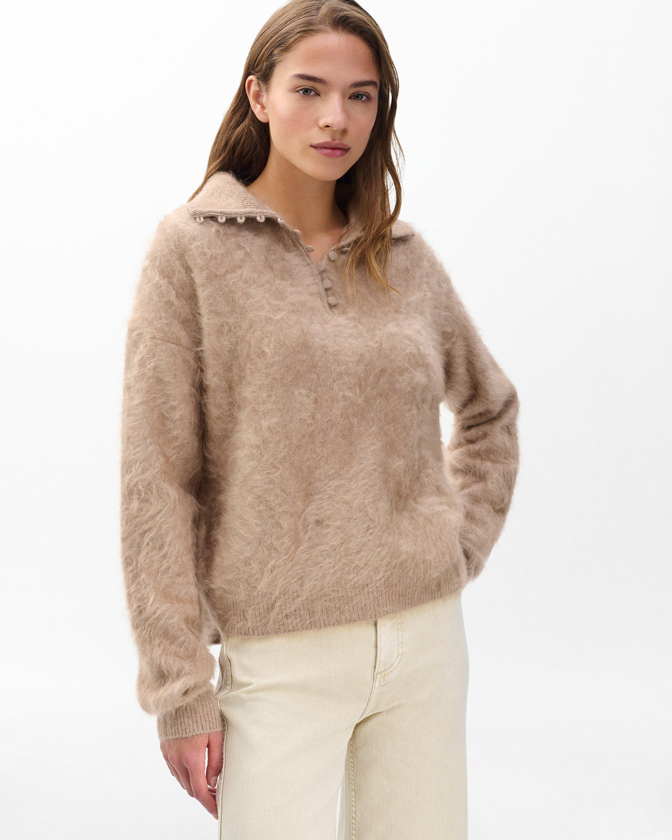 Jada Brushed Cashmere Sweater - 4