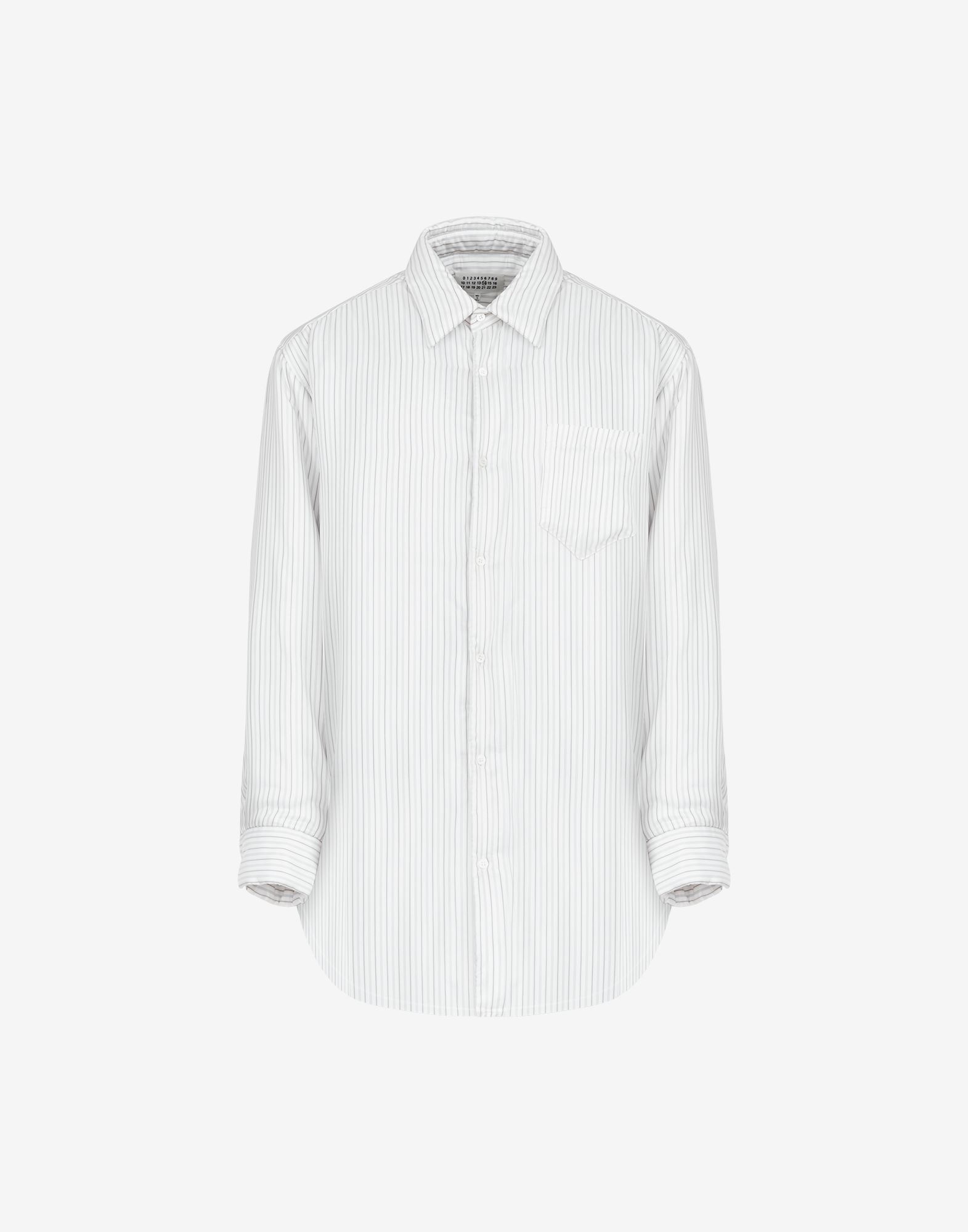 Padded stripes lining shirt - 1