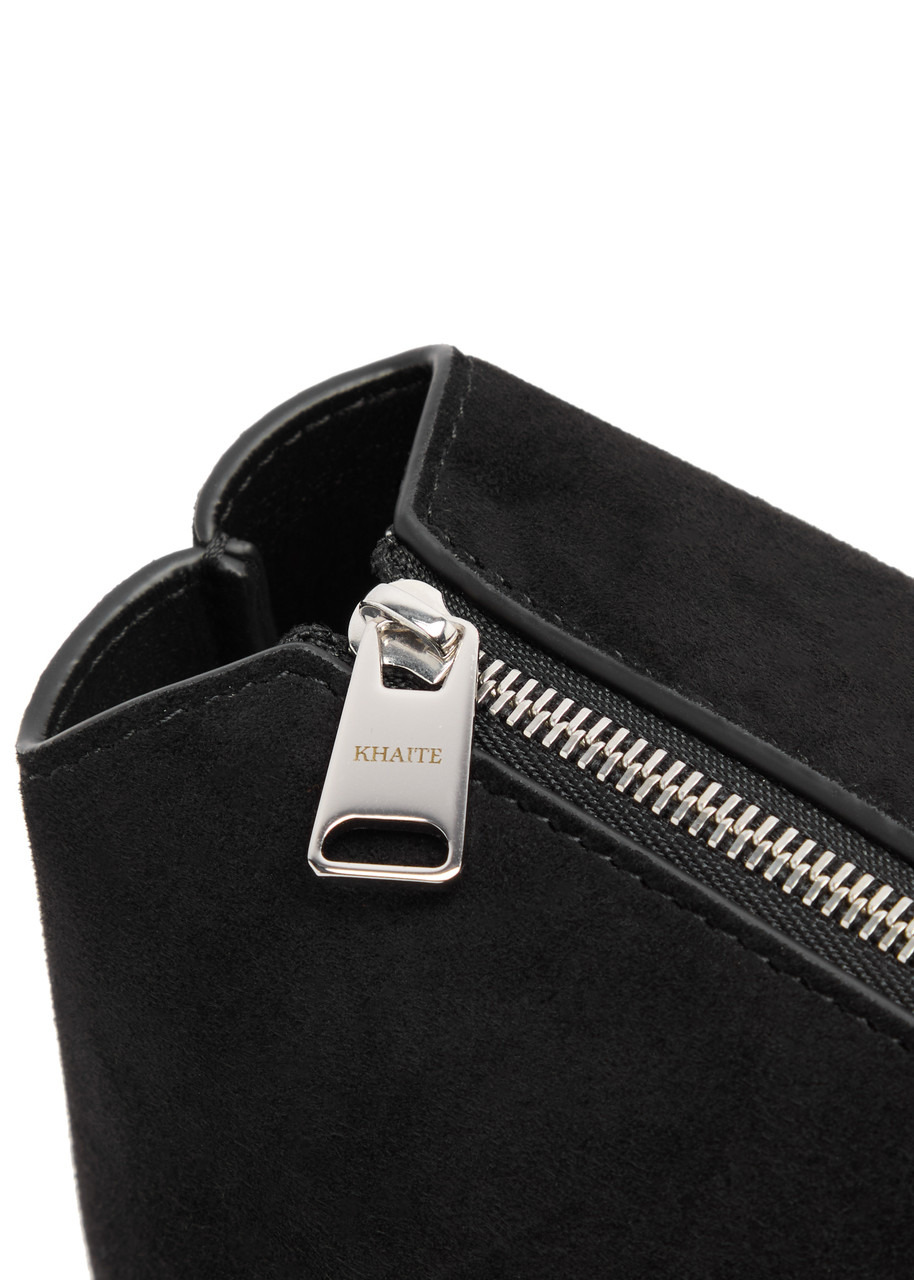 Khaite Lina Medium Suede Cross-body bag - 3