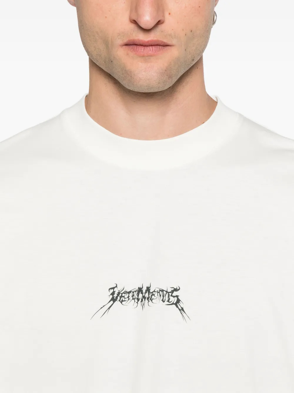 VETEMENTS - Men Metal Logo Regular T-Shirt - 3